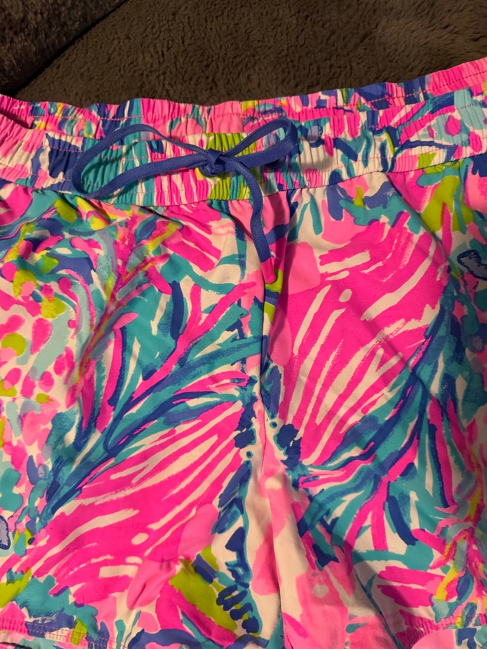 🦄 Lilly Pulitzer 🦒 Gumbo Limbo Run Around Shorts 💫 HTF 🌺
